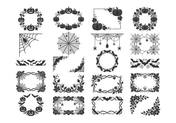 Download Halloween Frames and Spooky Borders - Premium Resources