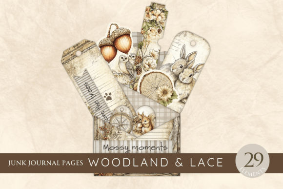 Download Loaded Tags Woodland Theme - Premium Resources