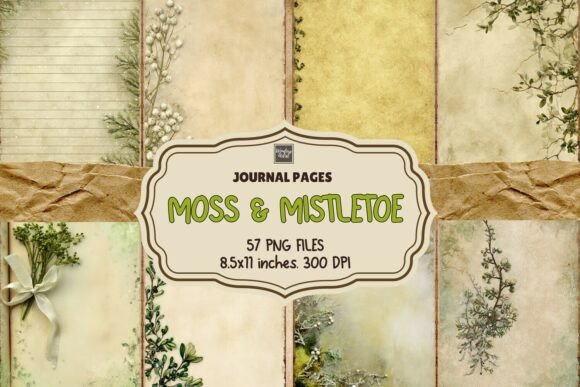 Download Moss &amp; Mistletoe Journal Pages - Premium Resources