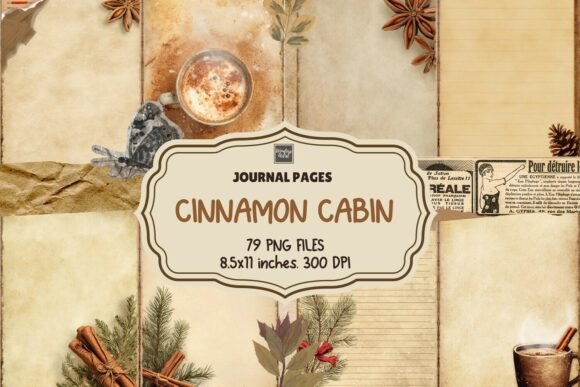 Download Cinnamon Cabin Journal Pages - Premium Resources